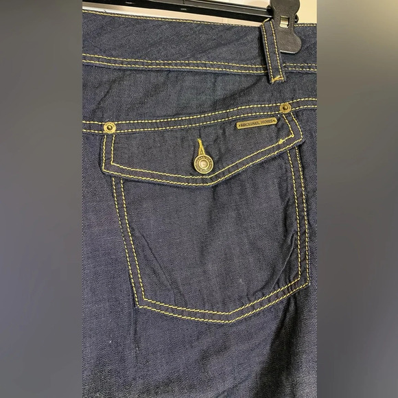 NWT MICHAEL Michael Kors Indigo Jeans Size 24W - Picture 6 of 7